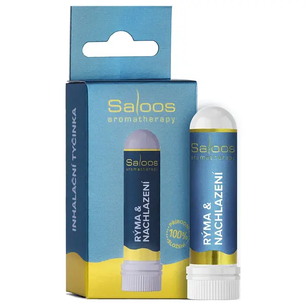 SALOOS Inhalačná tyčinka Nádcha & Prechladnutie