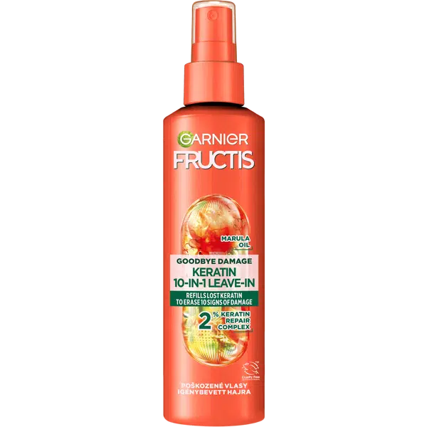 Garnier Fructis Goodbye Damage bezoplachový sprej 10 v 1 s keratínom