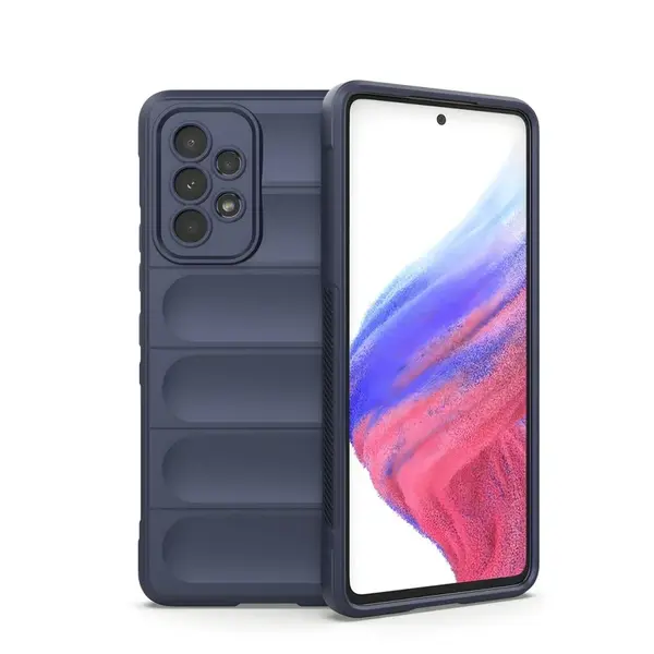 Puzdro Magic Shield pre Samsung Galaxy A53 5G - Tmavo Modrá H22166