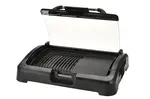Elektrický gril so skleneným vekom