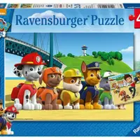 Puzzle Tlapková Patrola: Stateční psi 2x24 dílků