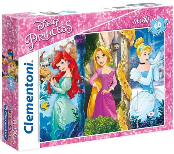 Puzzle MAXI Princezny 60 dílků