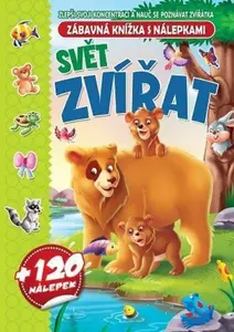 Svět zvířat +120 nálepek