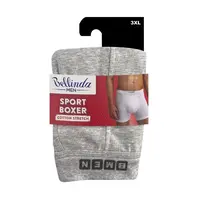 Bellinda Pánské bavlněné boxerky Sport vel. 3XL 1 ks šedé