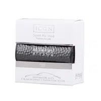 Millefiori Icon Metal Shades Nero vůně do auta 47 g tmavě hnědá