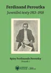 Ferdinand Peroutka. Juvenilní texty 1913–1918 - Daniel Řehák - e-kniha