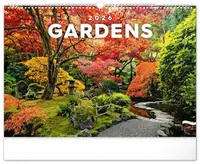 Kalendář 2026 nástěnný: Zahrady