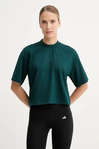 Tréninkové tričko adidas Performance Motion dámské, zelená barva, JM4475