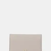 Pouzdro na karty Calvin Klein béžová barva, LV04F1063G