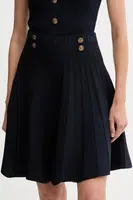 Sukně Guess EMMIE tmavomodrá barva, mini, áčková, W5YD65 Z0130