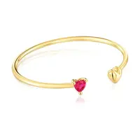 Pozlacený náramek Tous