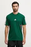 Tričko adidas Tiro pánské, zelená barva, JN2579
