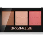 Makeup Revolution Ultra Sculpt & Contour paleta na kontury obličeje odstín Ultra Fair C01 11 g