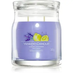 Yankee Candle Lemon Lavender vonná svíčka Signature 368 g