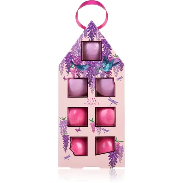 Spa Moments Lilac šumivé koule do koupele