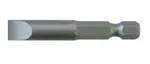 Bit plochý, úchyt 1/4", délka 50 mm, prodloužený, různé velikosti - JONNESWAY Varianta: 8x50 mm