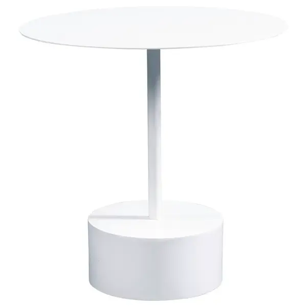ODKLÁDACÍ STOLEK, bílá