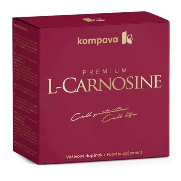 KOMPAVA Premium l-carnosine 60 kapslí