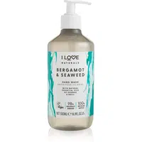 I Love Naturals Bergamot & Seaweed tekuté mýdlo na ruce 500 ml