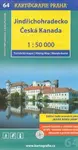 1: 50T (64)-Jindřichohradecko,Česká Kanada (turistická mapa)