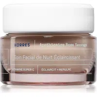 Korres Wild Rose regenerační noční péče 40 ml