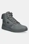 Tenisky Lacoste T-Clip Winter Mid Sneakers pánské, šedá barva, 50SMA0195