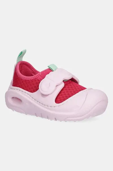 Dětské boty do vody Crocs SWIFTWATER SPLASH KIDS růžová barva, 210620