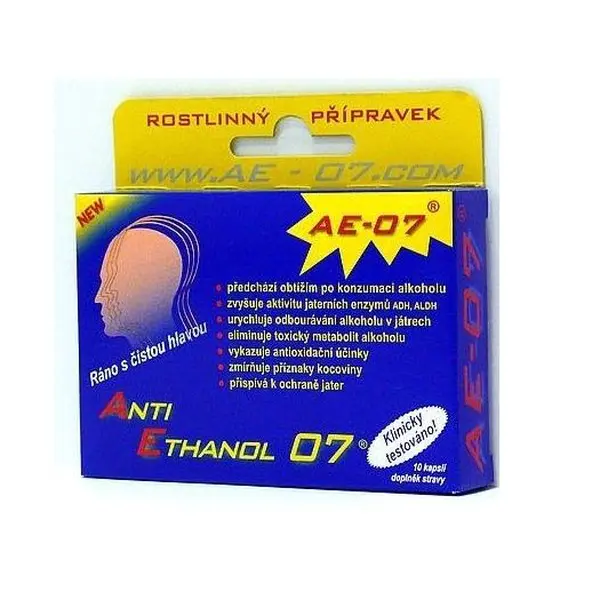 ANTI ETHANOL 07 AE-07 10 kapslí
