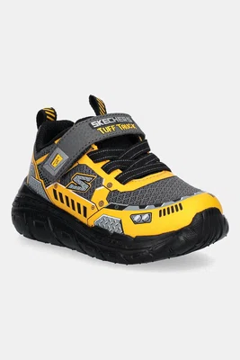 Dětské sneakers boty Skechers SKECH TRACKS žlutá barva, 402303N