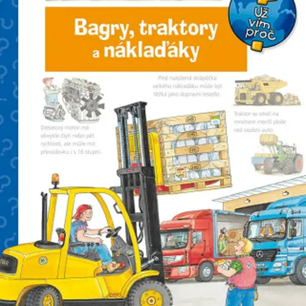 Bagry, traktory a náklaďáky - Andrea Erne
