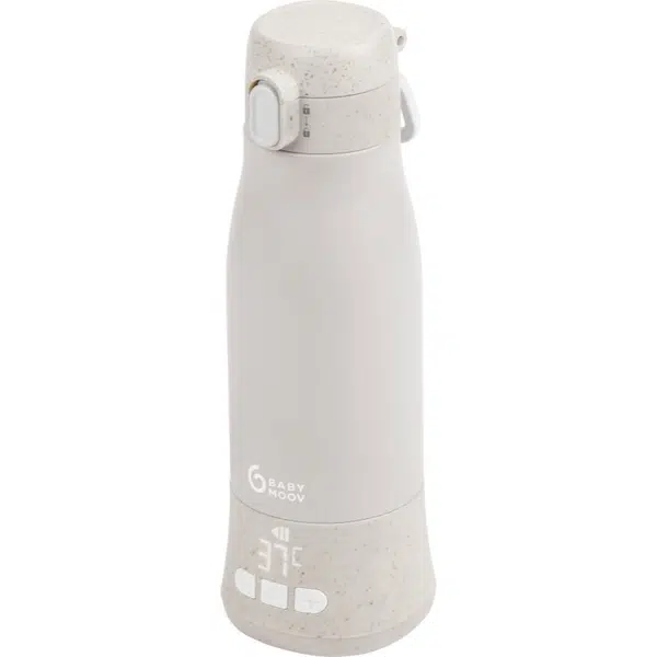 Babymoov Moov & Feed Mineral Beige ohřívací láhev 1 ks