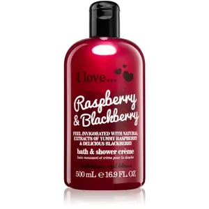 I Love Raspberry & Blackberry sprchový a koupelový krém 500 ml
