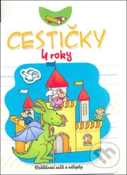 Cestičky (4 roky) (Vzdělávací sešit a nálepky) - kniha z kategorie Úkoly pro děti