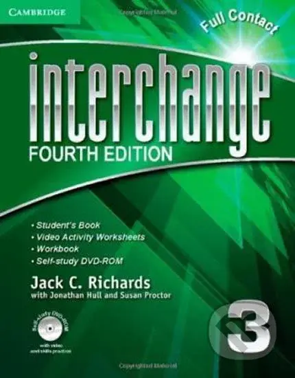 Interchange Fourth Edition 3: Full Contact with Self-study DVD-ROM - kniha z kategorie Jazykové učebnice a slovníky