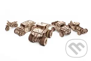 Sada vozidiel - puzzle z kategorie 3D puzzle
