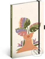 Notes Monstera (linajkovaný)