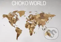 Svetová mapa Choco World (veľkosť M) (Nástenné puzzle) - puzzle z kategorie 3D puzzle