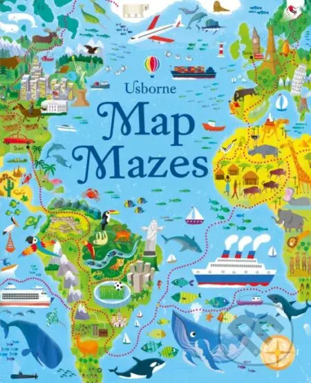 Map Mazes - Sam Smith - kniha z kategorie Naučné knihy