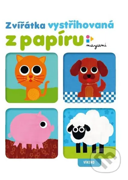 Zvířátka vystřihovaná z papíru - Mayumi Jezewski - kniha z kategorie Vystřihovánky