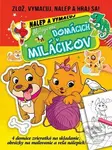 Milujeme domácich miláčikov - nalep a vymaľuj (Zlož, vymaľuj, nalep a hraj sa!) - kniha z kategorie Omalovánky