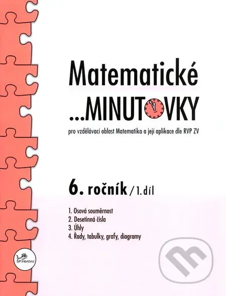 Matematické minutovky - 6. ročník (1. díl) - kniha z kategorie 2. stupeň