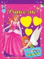 Princezné (Vyfarbuj nálepkami) - kniha z kategorie Beletrie pro děti