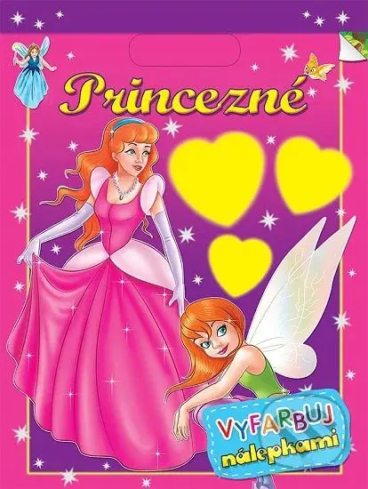 Princezné (Vyfarbuj nálepkami) - kniha z kategorie Beletrie pro děti