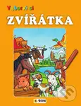 Vybarvi si - Zvířátka (oranžové) - kniha z kategorie Omalovánky