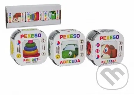 Pexeso: Abeceda, Zvířátka, Pro děti - hra z kategorie Karty, pexeso