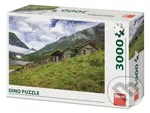 Norangsdalen valley - puzzle z kategorie Přírodní scenérie