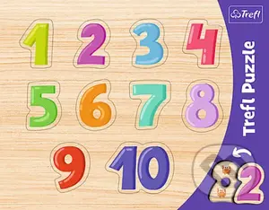 Rámčekové vkladacie puzzle - Čísla - puzzle z kategorie Naučné puzzle