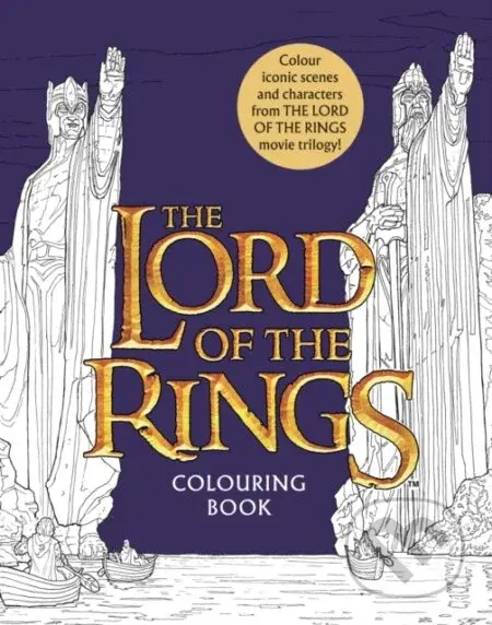 The Lord of the Rings Movie Trilogy Colouring Book - kniha z kategorie Pro dospělé