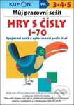 Můj pracovní sešit: Hry s čísly 1-70 (Spojování bodů a vybarvovaní podle čísel) - kniha z kategorie Omalovánky