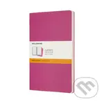 Moleskine - sada 3 zošitov (ružové) (stredné, linajkované)